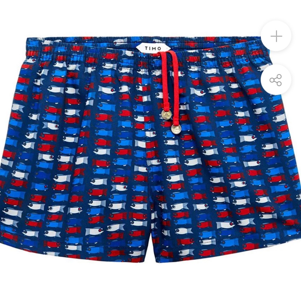 TIMOTRUNKS
EDITION NERVOUS FISH BLUE Size 30